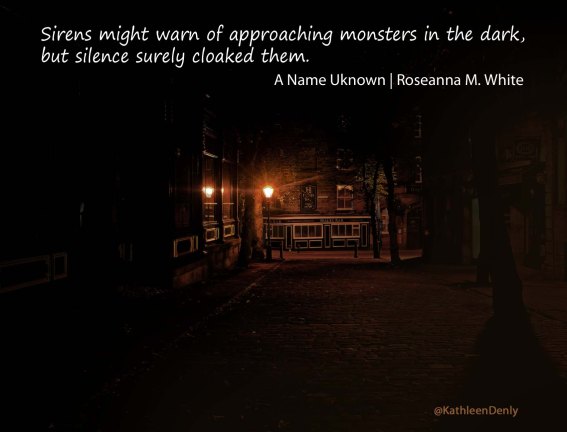 Book Quotes - A Name Unknown - silence cloaks monsters